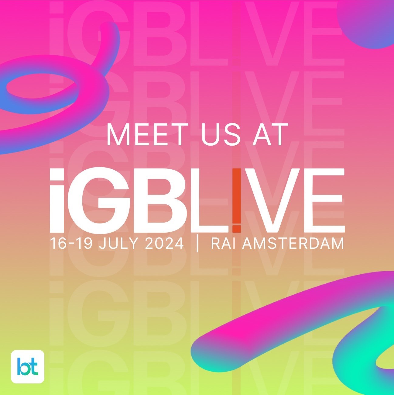 Мы едем на IGB LIVE в Амстердаме. А вы?
