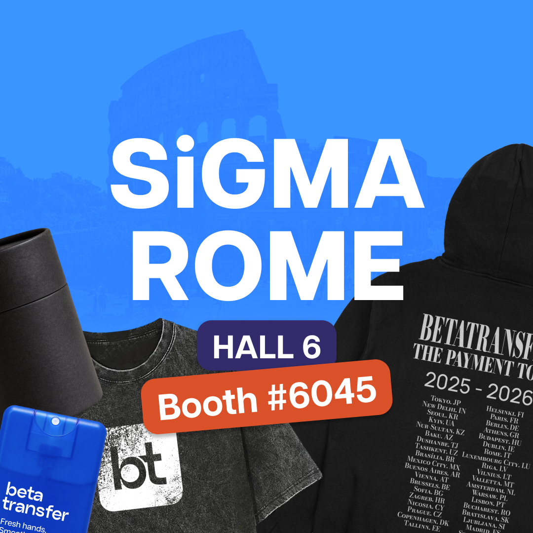 Betatransfer їде в Риме на SiGMA Europe 2025
