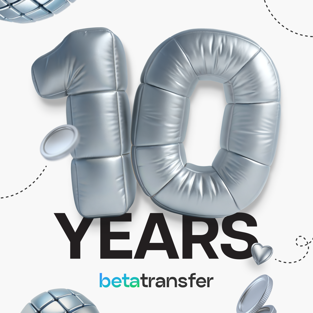 Betatransfer 10 лет. И это только начало